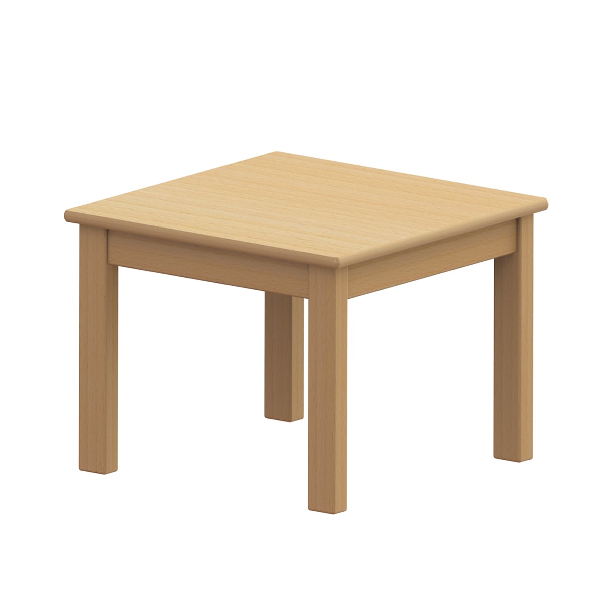 システムテーブル正方形 60×60 高さ46㎝ ナチュラル: ｜教育・保育関係