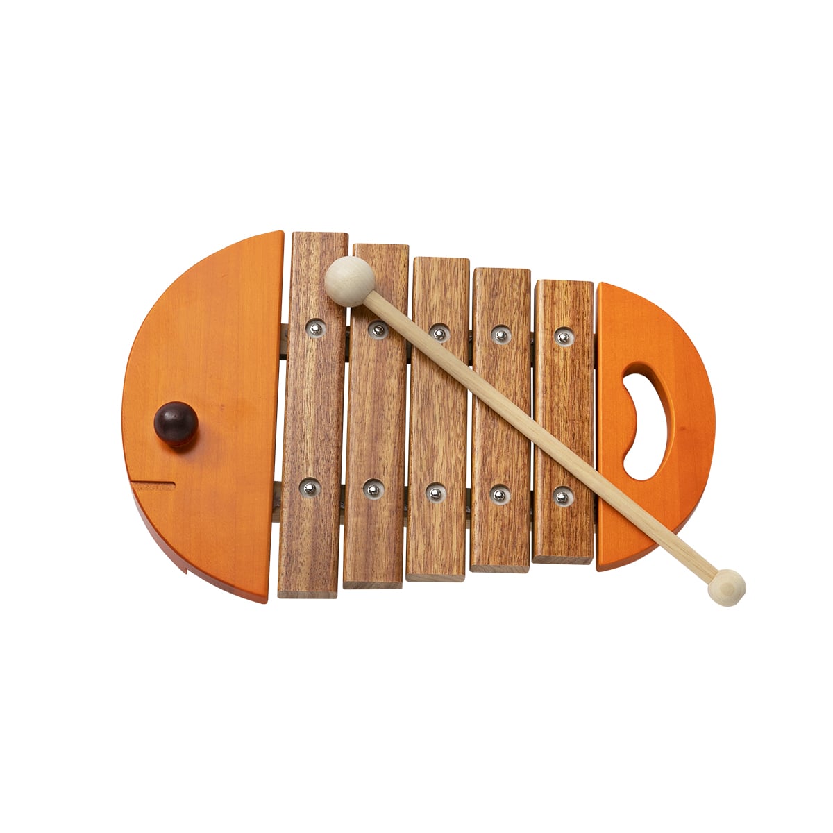 おさかな シロフォン 黄色 木琴 - パーカッション・打楽器